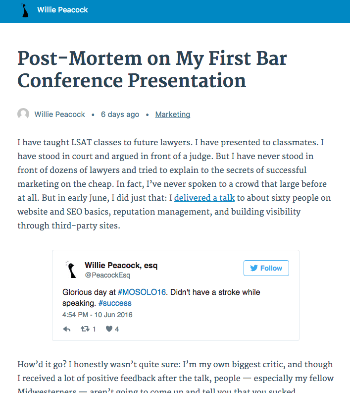 Loads absurdly quick, but everything but the article is missing.