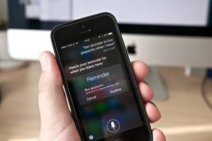 Siri interface